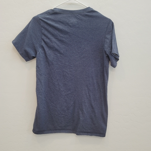 💕 Calvin Klein Jeans Blue Short Sleeves Pullover Top Kid's Size XL - Picture 8 of 9